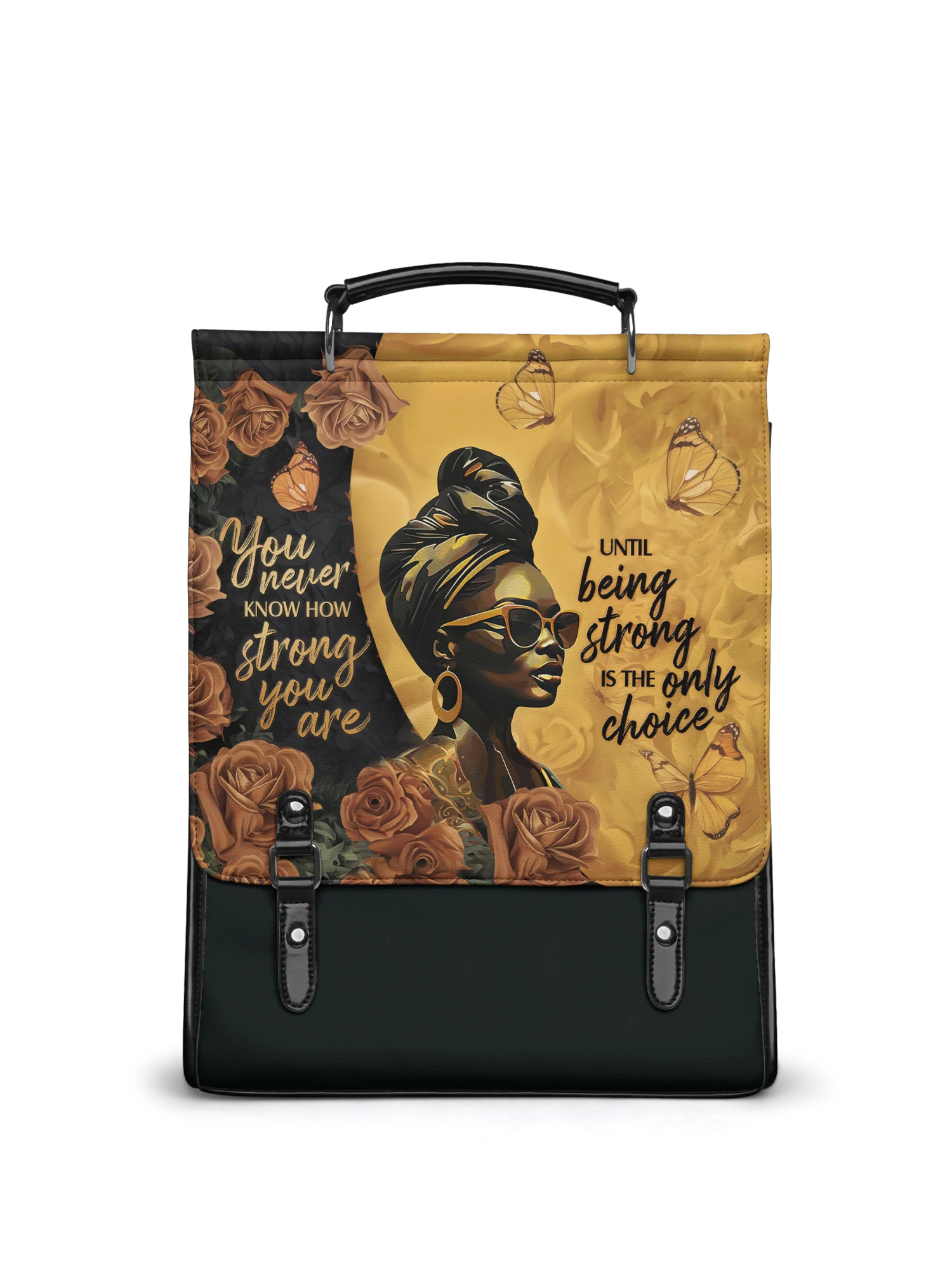 Melyla  "Siyanda" Leather Backpack