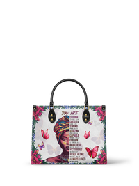 Melyla "IMANI" DOVE WHITE LEATHER HANDBAG