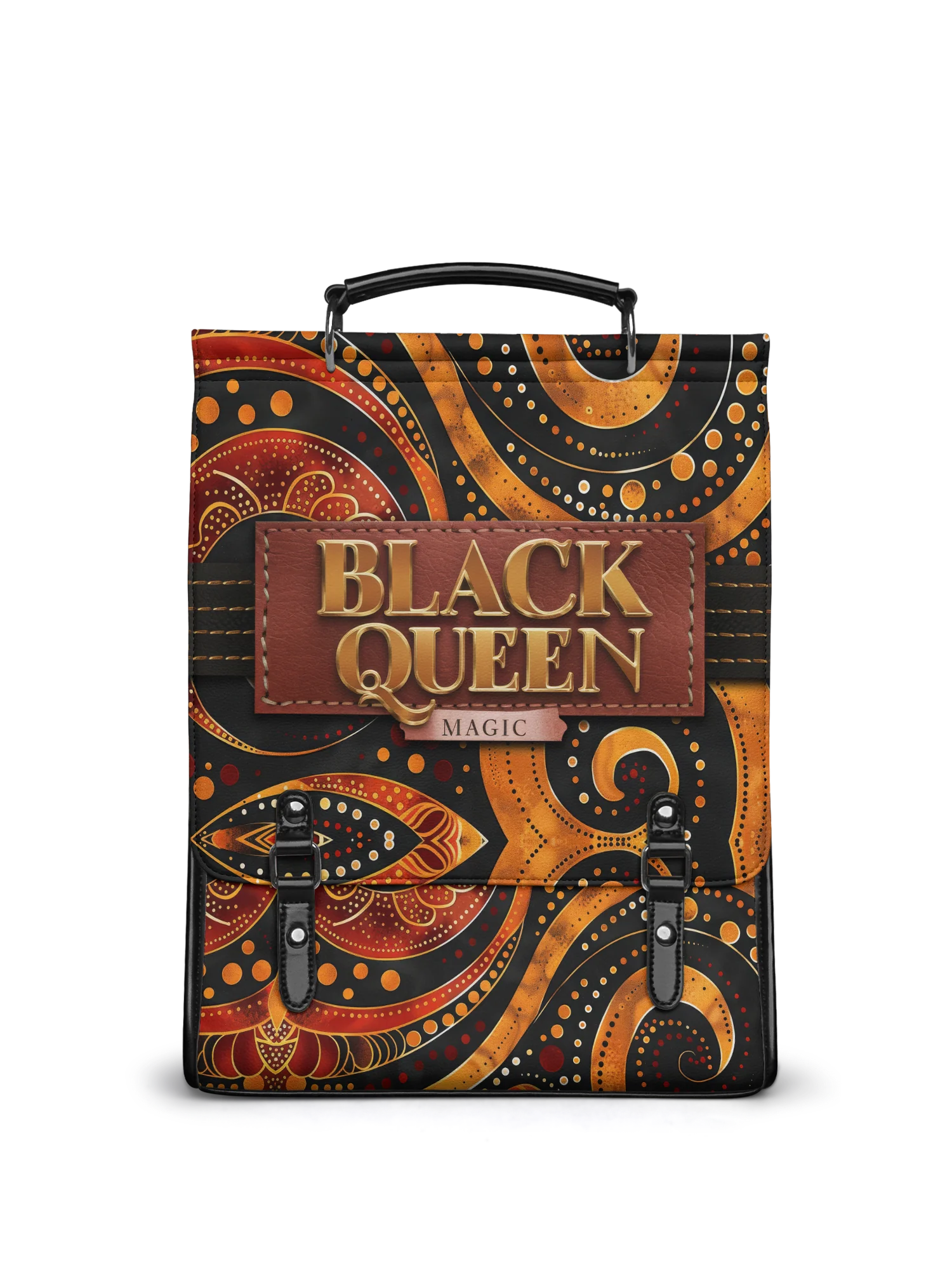 Melyla  "Makeda" Leather Backpack