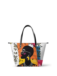 Melyla  "Baridi" Leather Tote Bag