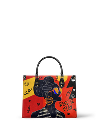 Melyla  "Sanaa" Paprika Leather