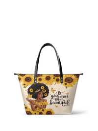 Melyla  "Zuriya" Leather Tote Bag