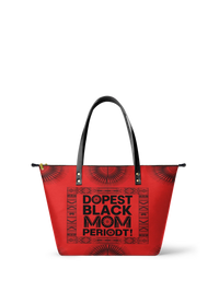 Melyla  "Tajimom" Leather Tote Bag