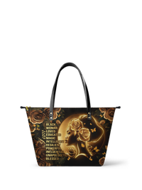 Melyla  "Lumina" Leather Tote Bag