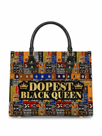 Melyla "Dopest Black Queen" African Totem Handbag