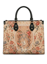 Melyla Classic "Peace Dove and Blossoms" Handbag
