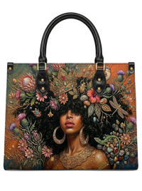 Melyla  "Afro Queen" Floral Sanctuary Handbag