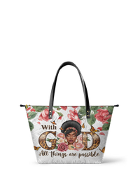 Melyla "Zanira" Leather Tote Bag