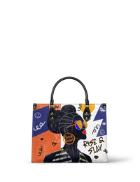 Melyla"Sanaa" Salt Pop Leather Handbag