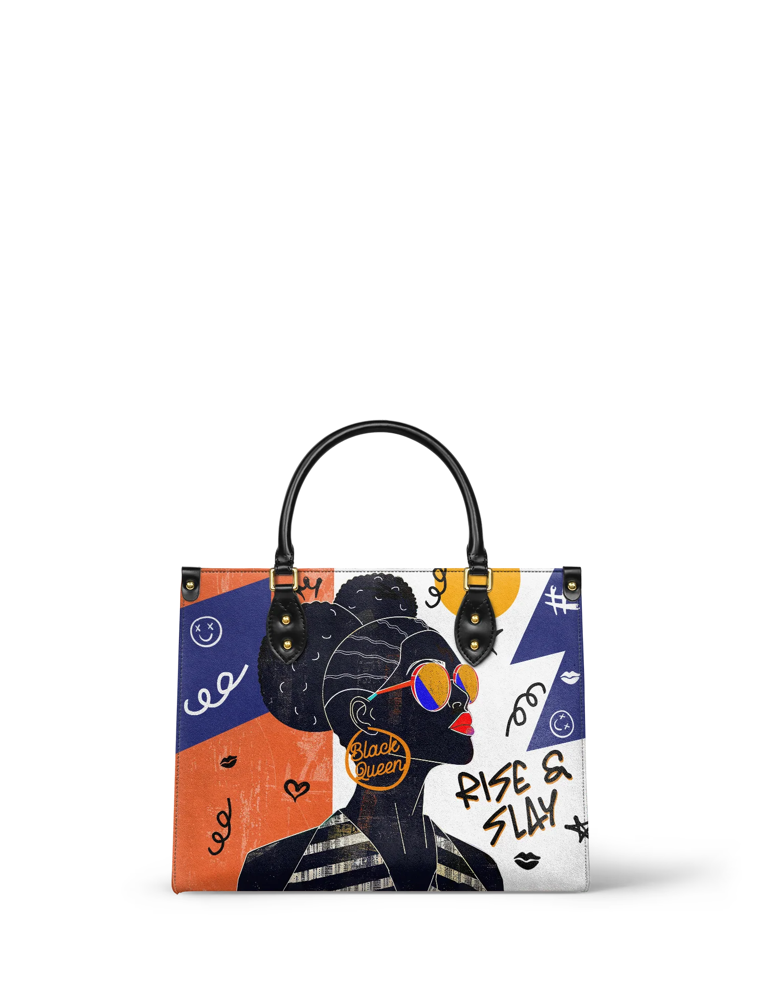 Melyla"Sanaa" Salt Pop Leather Handbag